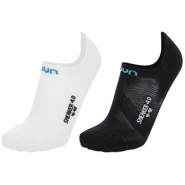 Socken UYN SNEAKER 4.0 Schwarz/Weiß 0